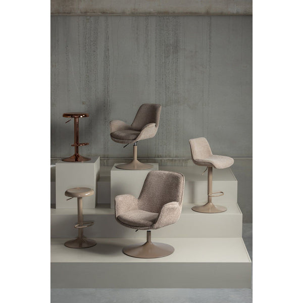 MARTEN IN HOOGTE VERSTELBARE FAUTEUIL ZAND