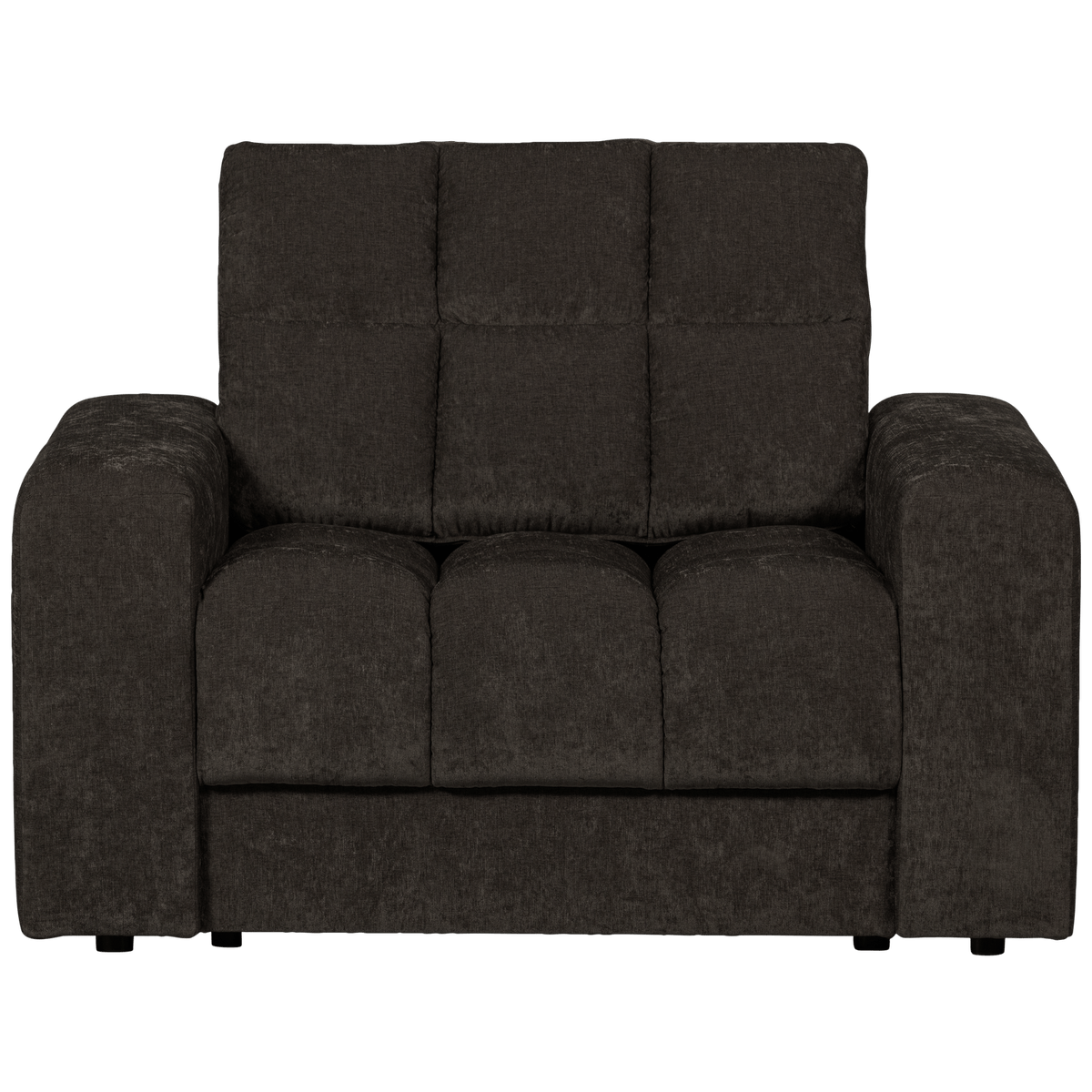 SECOND DATE FAUTEUIL VELVET ANTRACIET