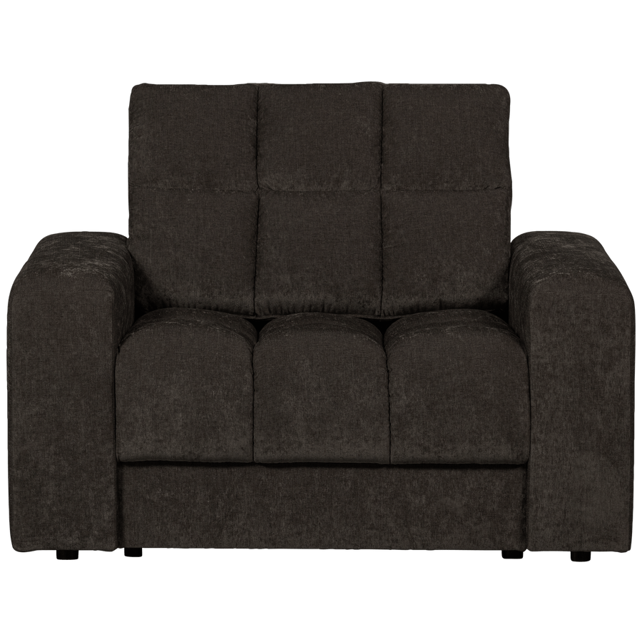 SECOND DATE FAUTEUIL VELVET ANTRACIET