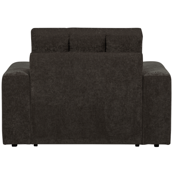 SECOND DATE FAUTEUIL VELVET ANTRACIET