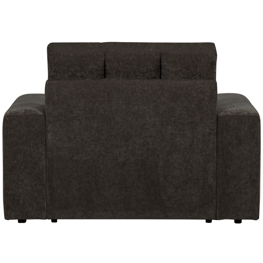 SECOND DATE FAUTEUIL VELVET ANTRACIET