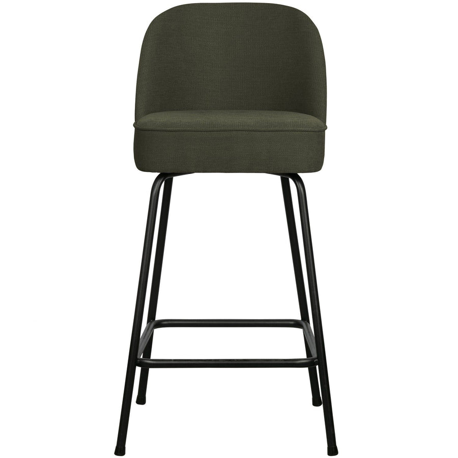 VOGUE BARSTOEL 65 CM GEWEVEN STOF WARM GROEN
