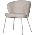 ADMIT EETKAMERSTOEL GEWEVEN STOF PEBBLE (set of 2)