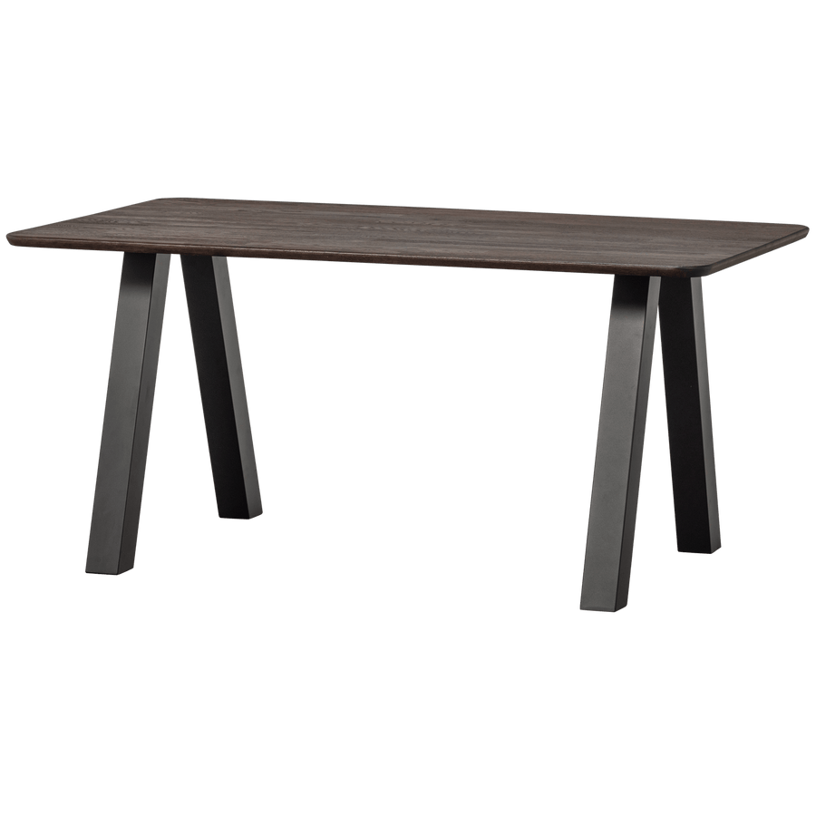 TABLO EETTAFEL AFGEROND VL 160x90CM MYSTIC BROWN [fsc]