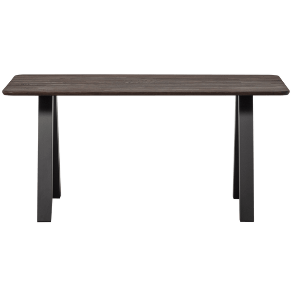 TABLO EETTAFEL AFGEROND VL 160x90CM MYSTIC BROWN [fsc]