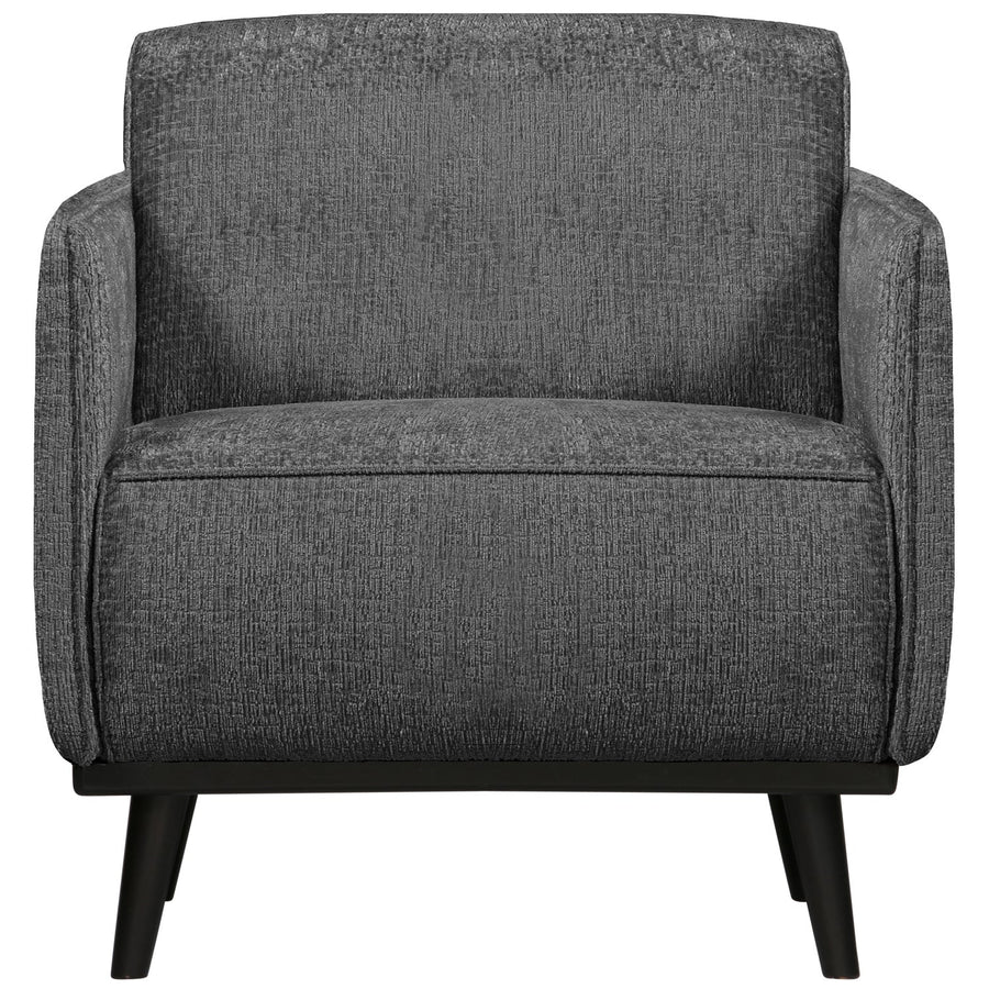 STATEMENT FAUTEUIL MET ARM STRUCTURE VELVET MOUNTAIN