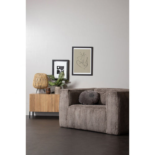 BEAN FAUTEUIL RIBSTOF TERRAZZO