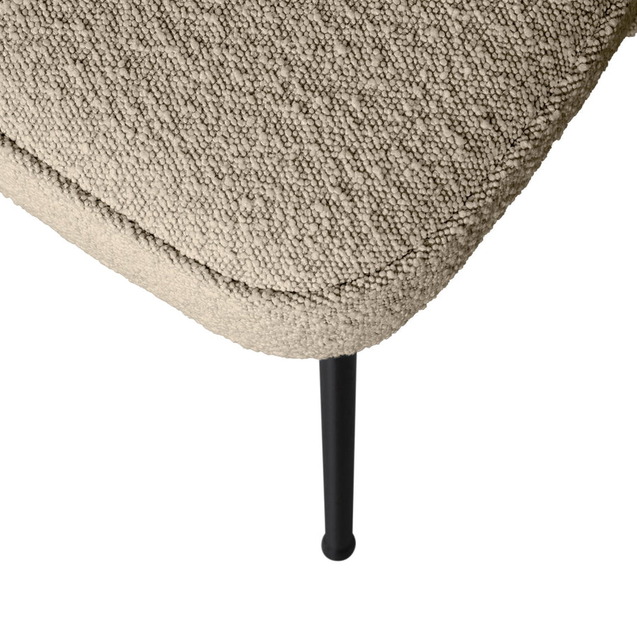 VOGUE EETKAMERSTOEL BOUCLE BEIGE (set of 2)