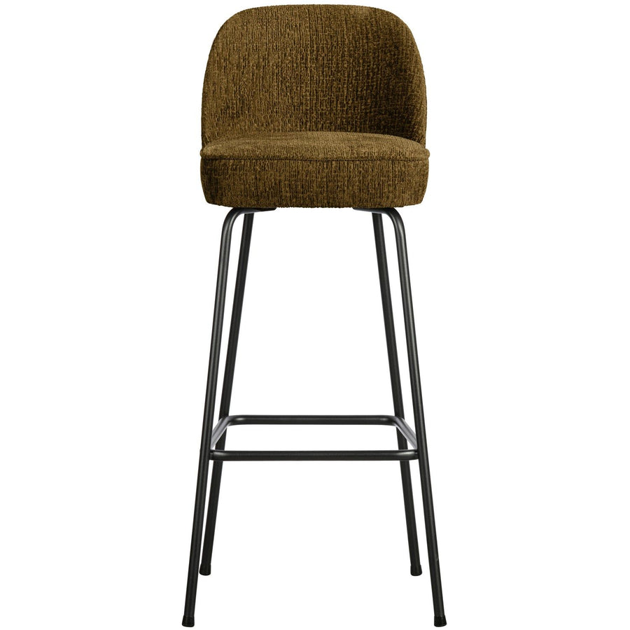 VOGUE BARSTOEL 80 CM STRUCTURE VELVET BRASS