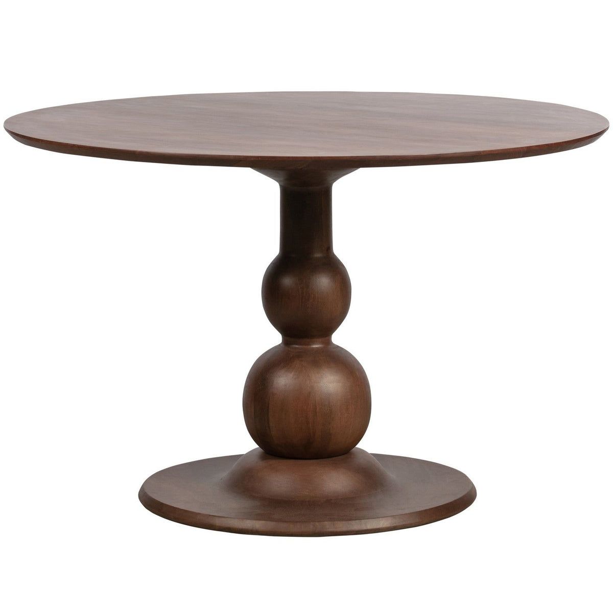 BLANCO EETTAFEL O120 CM MANGO WALNOOT