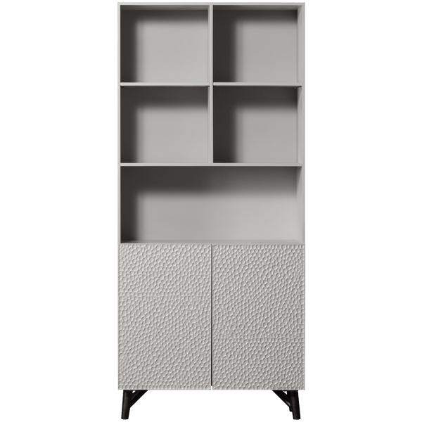 CARVED ORGANIC 2-DEURS OPBERGKAST MANGOHOUT MIST
