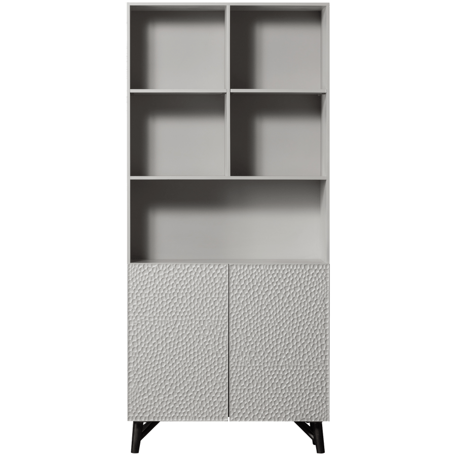 CARVED ORGANIC 2-DEURS OPBERGKAST MANGOHOUT MIST