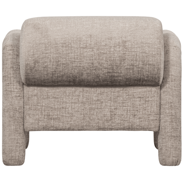 LENNY FAUTEUIL IN GROVE TEXTUUR ZAND