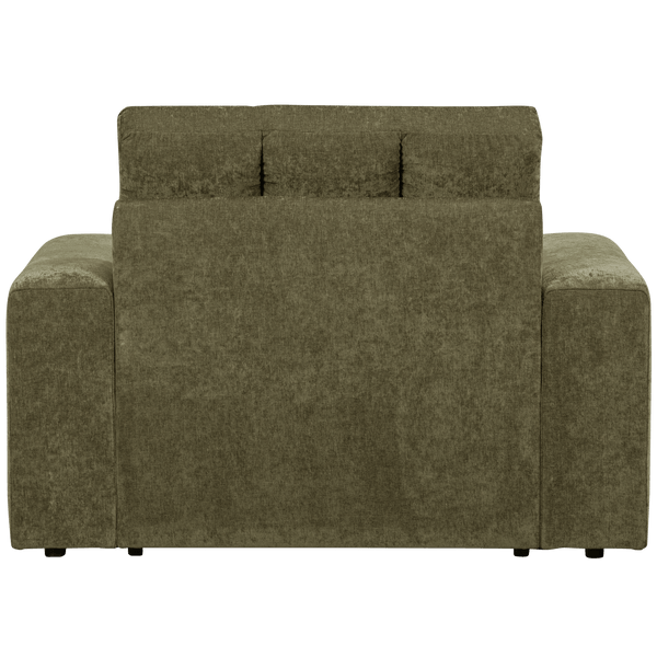 SECOND DATE FAUTEUIL VELVET GROEN