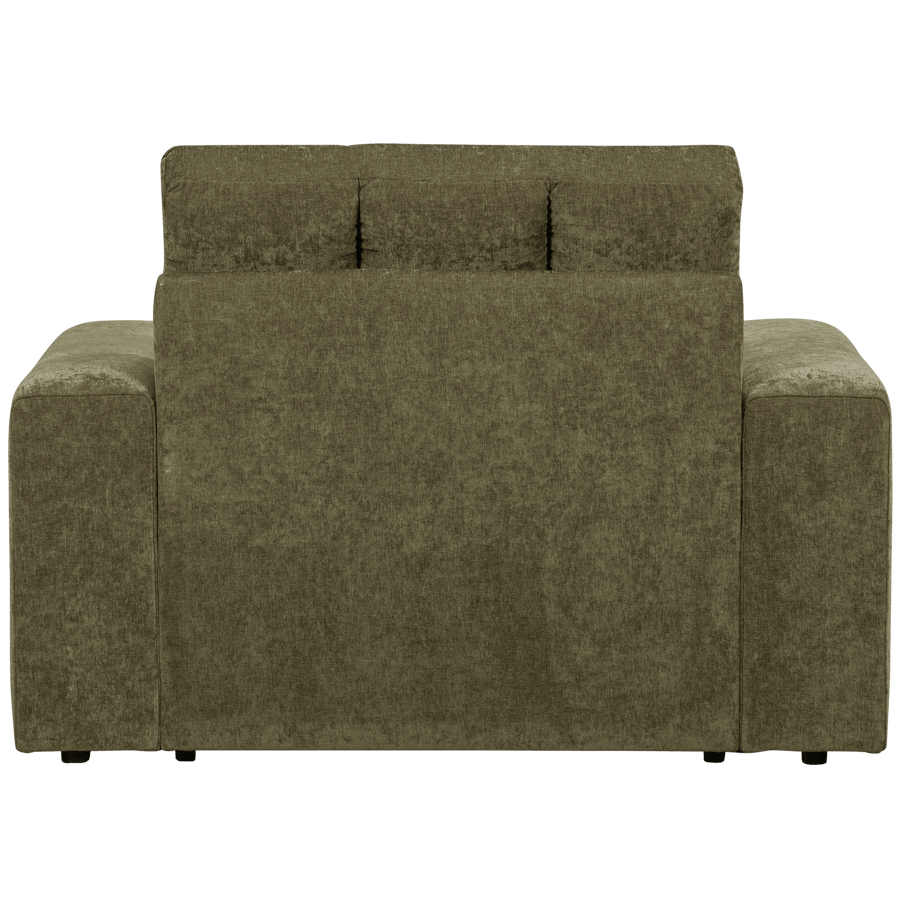 SECOND DATE FAUTEUIL VELVET GROEN