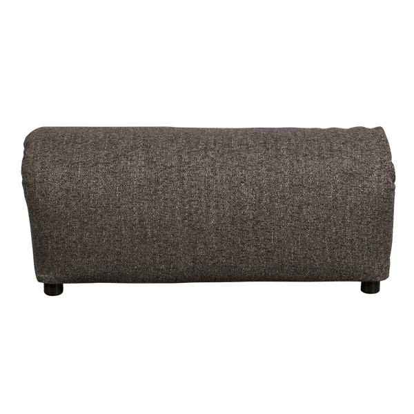 BAGGY HOCKER GEWEVEN STOF WARMGRIJS MELANGE