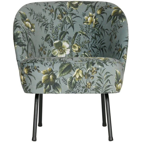 VOGUE FAUTEUIL VELVET POPPY GRIJS