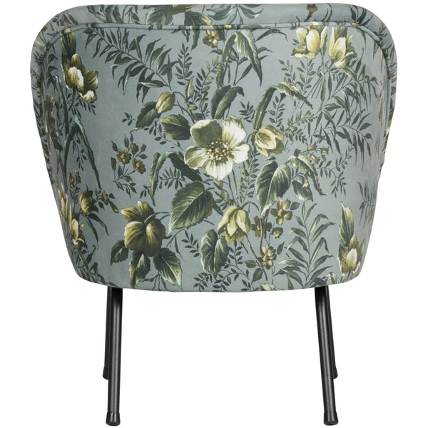VOGUE FAUTEUIL VELVET POPPY GRIJS