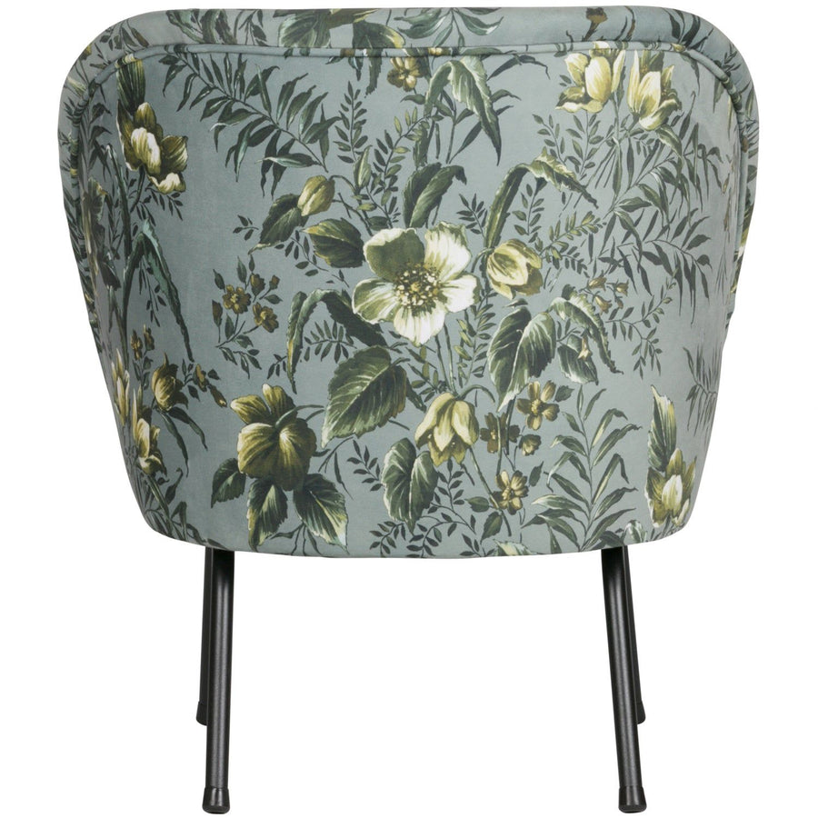 VOGUE FAUTEUIL VELVET POPPY GRIJS