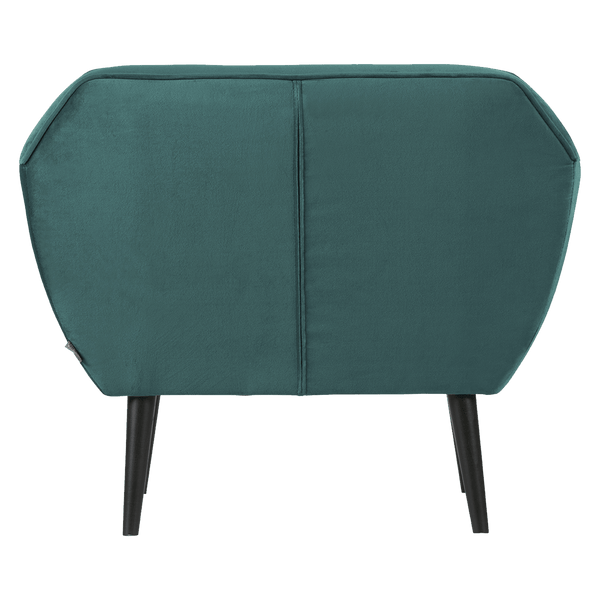 ROCCO FAUTEUIL VELVET GROENBLAUW