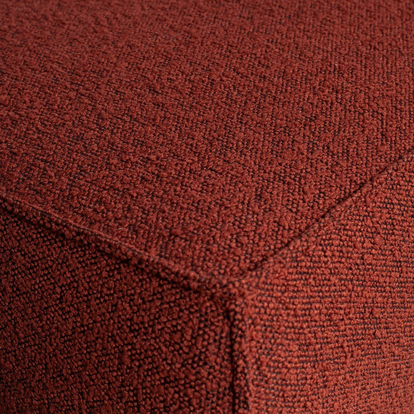 STATEMENT HOCKER BOUCLE KASTANJEBRUIN
