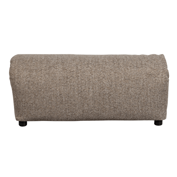 BAGGY HOCKER GEWEVEN STOF BRUIN MELANGE