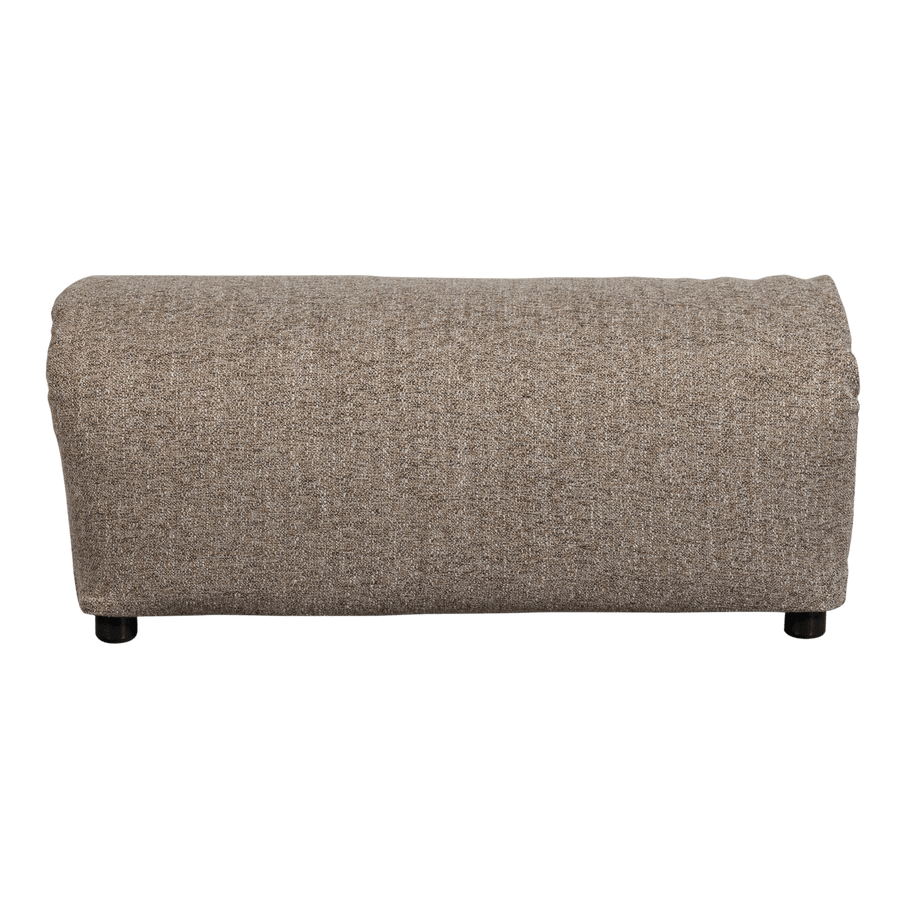 BAGGY HOCKER GEWEVEN STOF BRUIN MELANGE