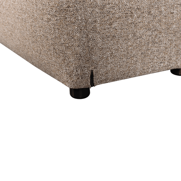 BAGGY HOCKER GEWEVEN STOF BRUIN MELANGE