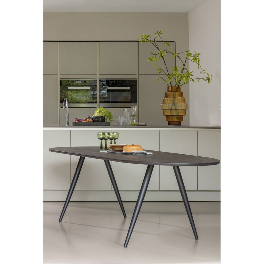 TABLO EETTAFEL OVAAL VL 220x90CM MYSTIC BROWN [fsc]