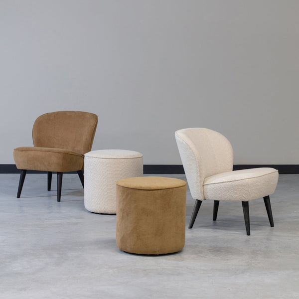 SARA FAUTEUIL BOUCLE CREME