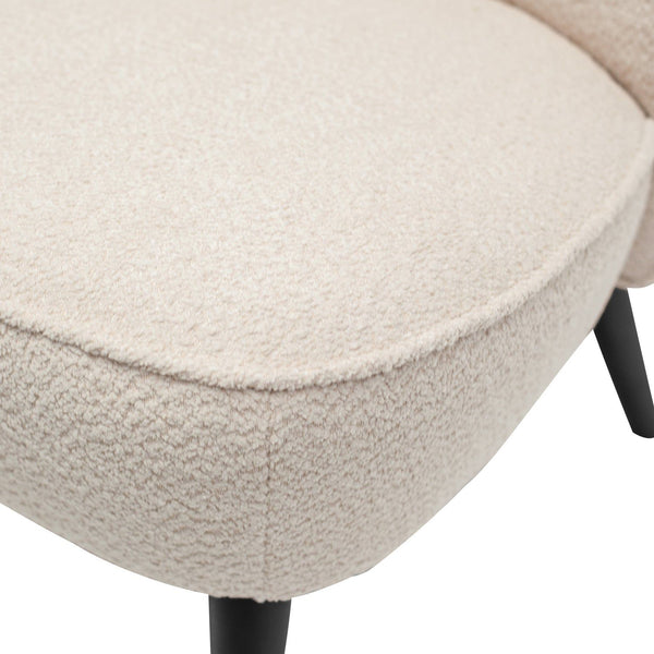 SARA FAUTEUIL BOUCLE CREME