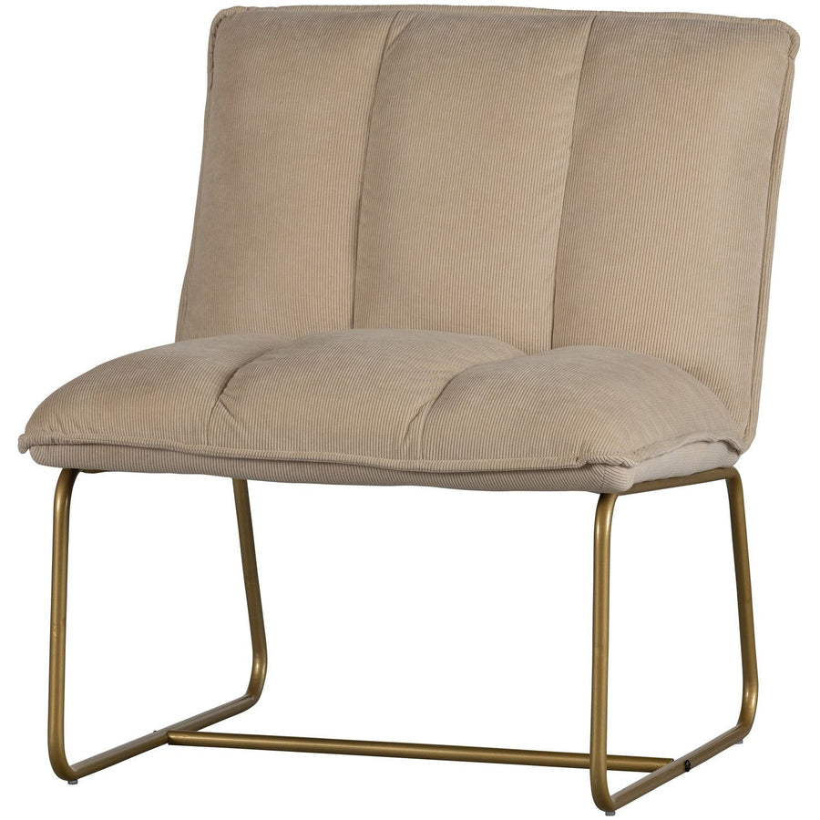 FIE FAUTEUIL RIBSTOF ZAND