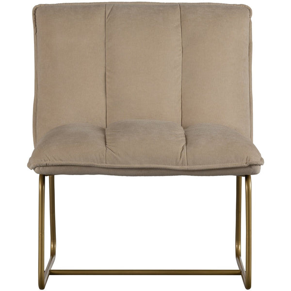 FIE FAUTEUIL RIBSTOF ZAND