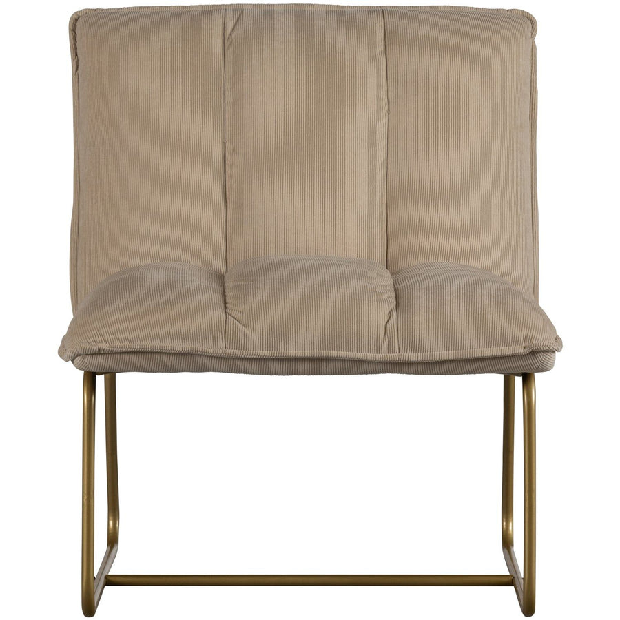 FIE FAUTEUIL RIBSTOF ZAND