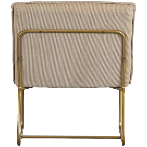 FIE FAUTEUIL RIBSTOF ZAND