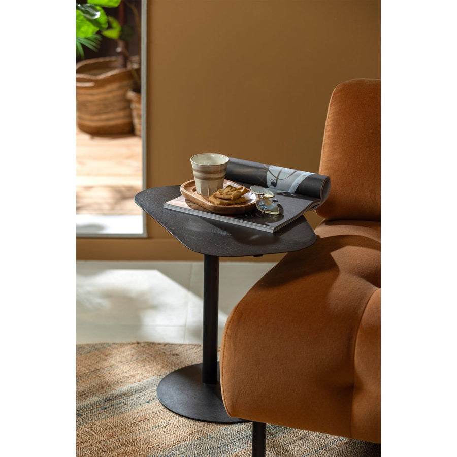 LIA BIJZETTAFEL METAAL ZWART (set of 3)
