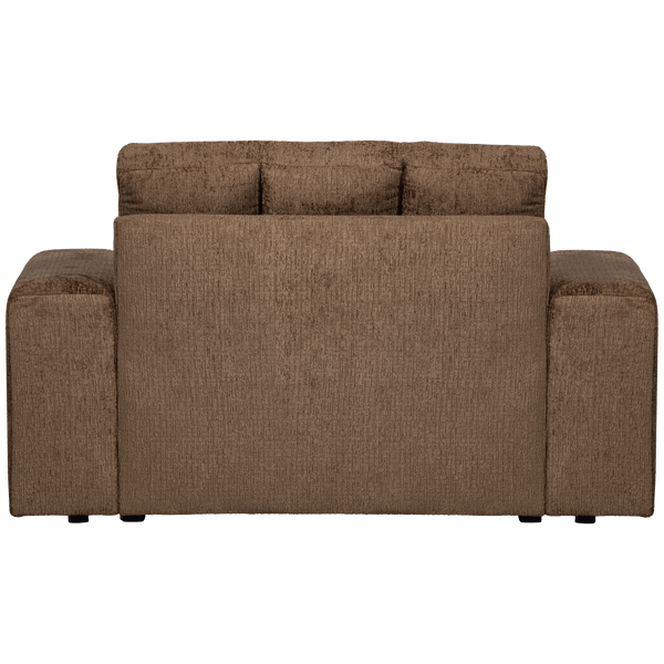 SECOND DATE LOVESEAT STRUCTURE VELVET BRASS