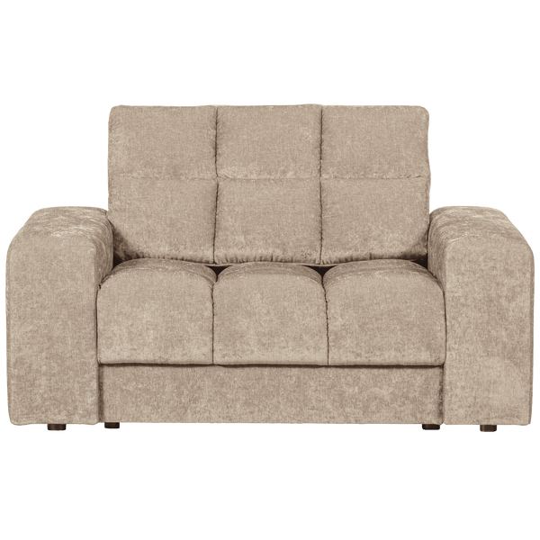 SECOND DATE LOVESEAT VELVET NOUGAT