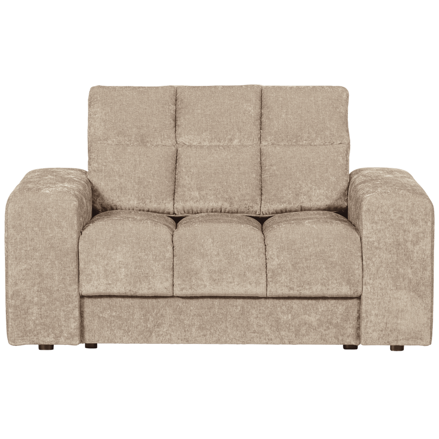 SECOND DATE LOVESEAT VELVET NOUGAT