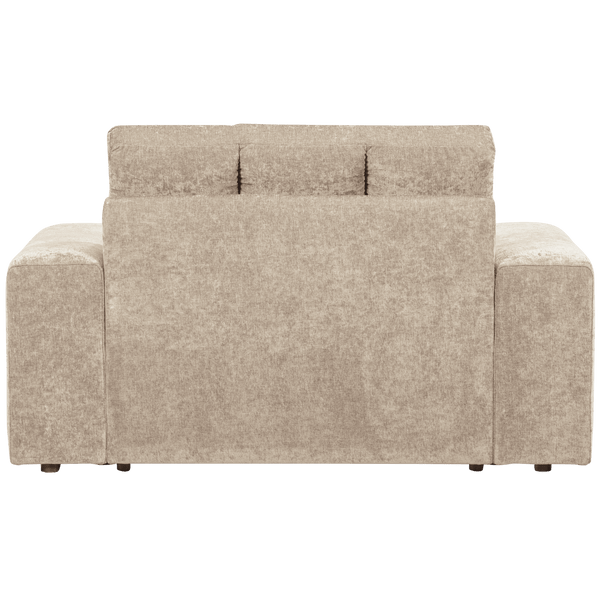 SECOND DATE LOVESEAT VELVET NOUGAT