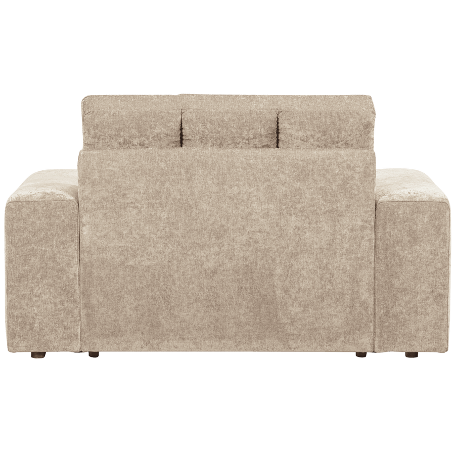 SECOND DATE LOVESEAT VELVET NOUGAT
