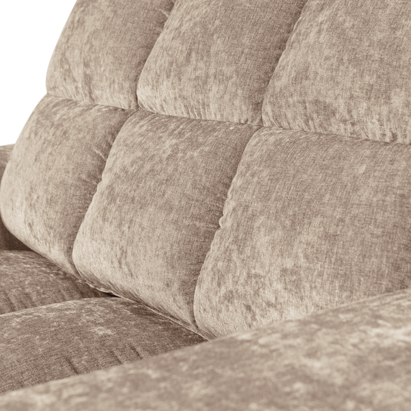 SECOND DATE LOVESEAT VELVET NOUGAT