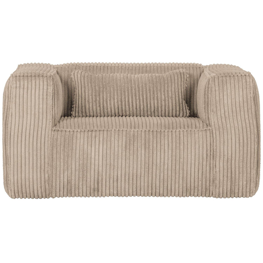 BEAN FAUTEUIL RIBSTOF TRAVERTIN