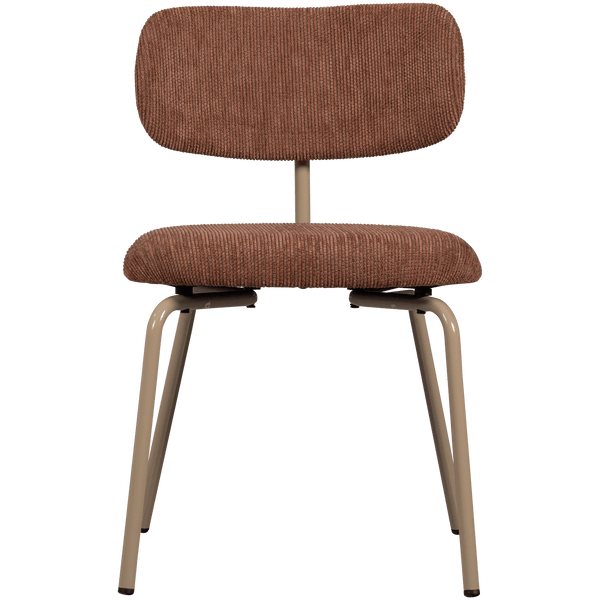 TRAVIS EETKAMERSTOEL BRUIN (set of 2)