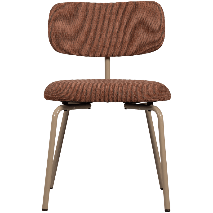 TRAVIS EETKAMERSTOEL BRUIN (set of 2)
