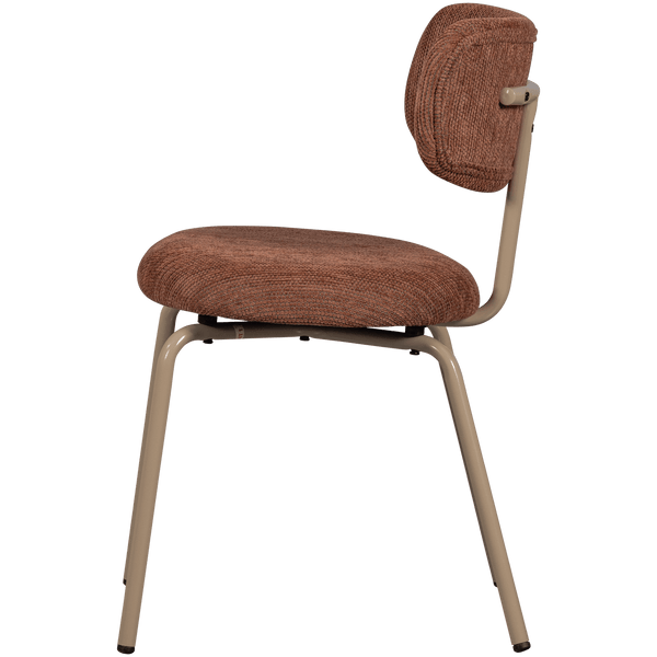 TRAVIS EETKAMERSTOEL BRUIN (set of 2)