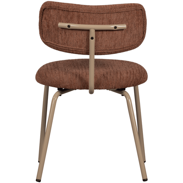 TRAVIS EETKAMERSTOEL BRUIN (set of 2)