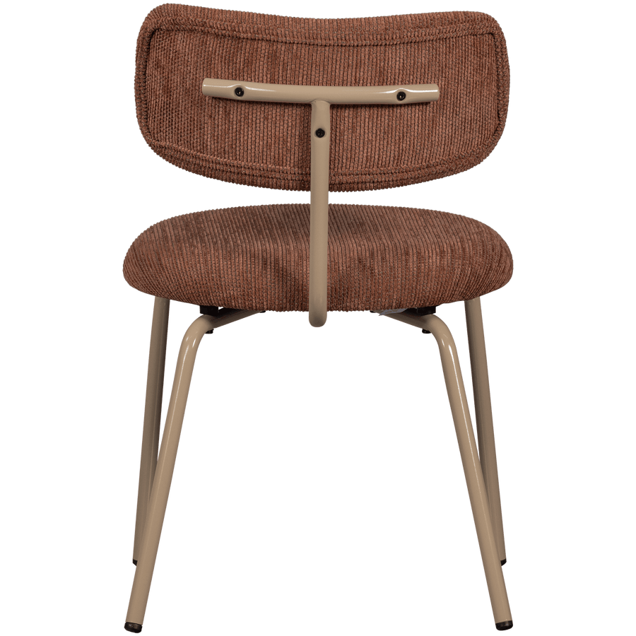 TRAVIS EETKAMERSTOEL BRUIN (set of 2)