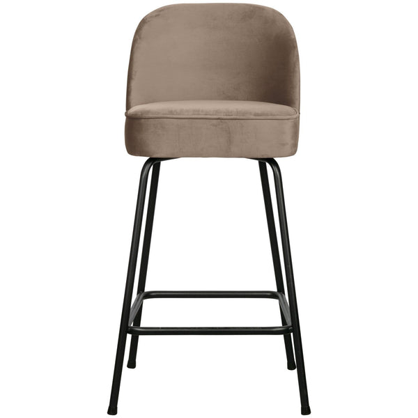 VOGUE BARSTOEL 65 CM VELVET KHAKI