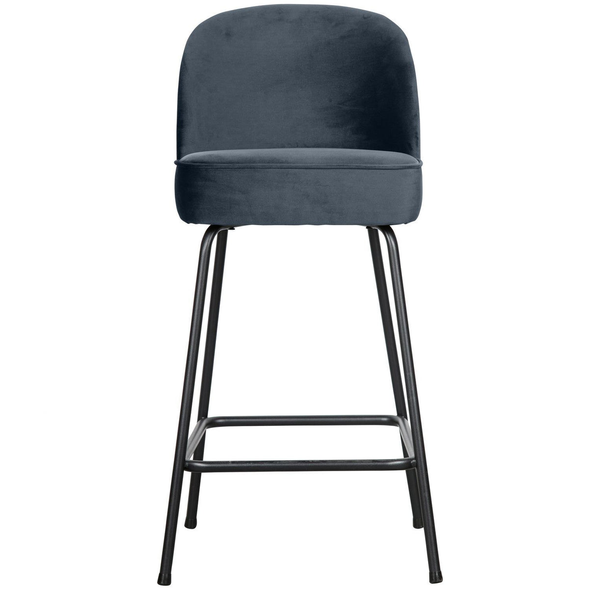 VOGUE BARSTOEL 65 CM VELVET BLAUW